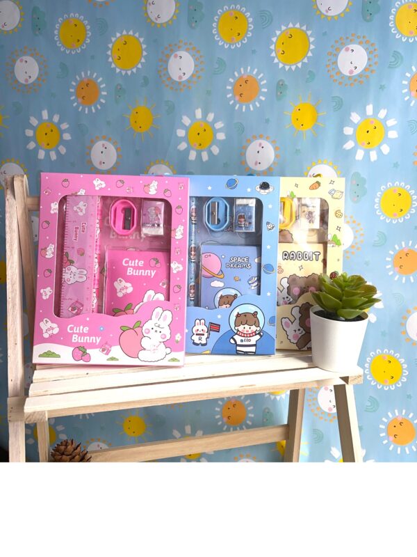 Cartoon Stationery Set for Kids – Fun School Supplies Kit
